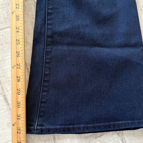 NWT Old Navy High Rise Flare Jeans Stretch Denim Tencell Blend Blue Pants Sz 6 - Picture 7 of 7